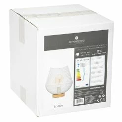 Offres ✨ Atmosphera Lampe à Poser Design en Métal "Jena" 28cm Gris ✔️ -Optonica Soldes 3560238704325 3