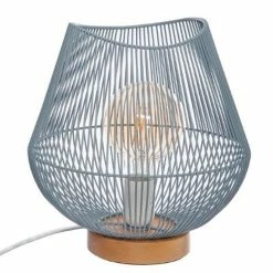 Offres ✨ Atmosphera Lampe à Poser Design en Métal "Jena" 28cm Gris ✔️ -Optonica Soldes 3560238704349 2