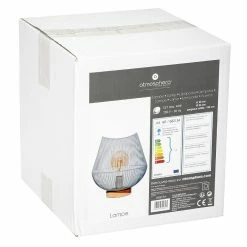 Offres ✨ Atmosphera Lampe à Poser Design en Métal "Jena" 28cm Gris ✔️ -Optonica Soldes 3560238704349 3