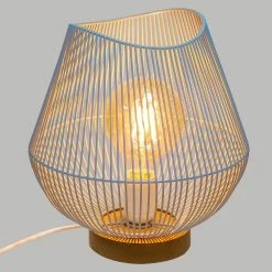 Offres ✨ Atmosphera Lampe à Poser Design en Métal "Jena" 28cm Gris ✔️ -Optonica Soldes 3560238704349 4