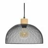 Top 10 🔔 Atmosphera Luminaire Suspension en Métal Noir et Bois D 30 cm 👏