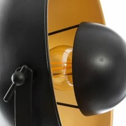 Grosses soldes 👍 Lampe à poser loft noir Lahti Atmosphera - Noir 🎉 -Optonica Soldes 3560238704684 5