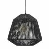 Meilleure vente 🎁 Atmosphera Lampe Suspension Métal "Cordes" 26cm Noir 🎁