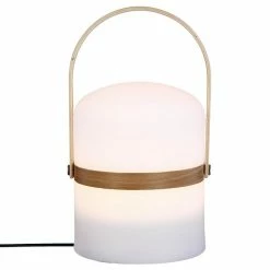 Meilleur prix ⭐ Atmosphera Lampe Nomade avec Anse "Baladeuse" 26cm Blanc 🎁 -Optonica Soldes 3560238910801 3