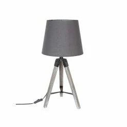 Meilleure vente ❤️ Lampe à poser trépied Runo Bistrot d'Antan - Atmosphera ⭐ -Optonica Soldes 3560238960042 1