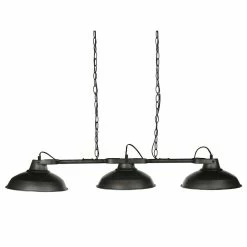 Sortie 😍 Lustre en métal 3 abats-jour Sorn Esprit Campagne - Atmosphera 😉