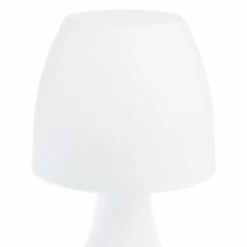 Sortie 🎉 Atmosphera Lampe à Poser LED "Ginal" 19cm Blanc 🛒 -Optonica Soldes 3560239259251 2
