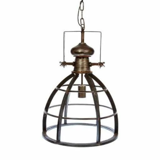 De gros 🥰 Atmosphera Lampe Suspension Métal "Factory" 58cm Gris 🛒 -Optonica Soldes 3560239285113 1