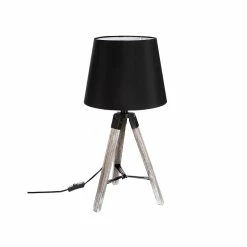Meilleure vente ❤️ Lampe à poser trépied Runo Bistrot d'Antan - Atmosphera ⭐