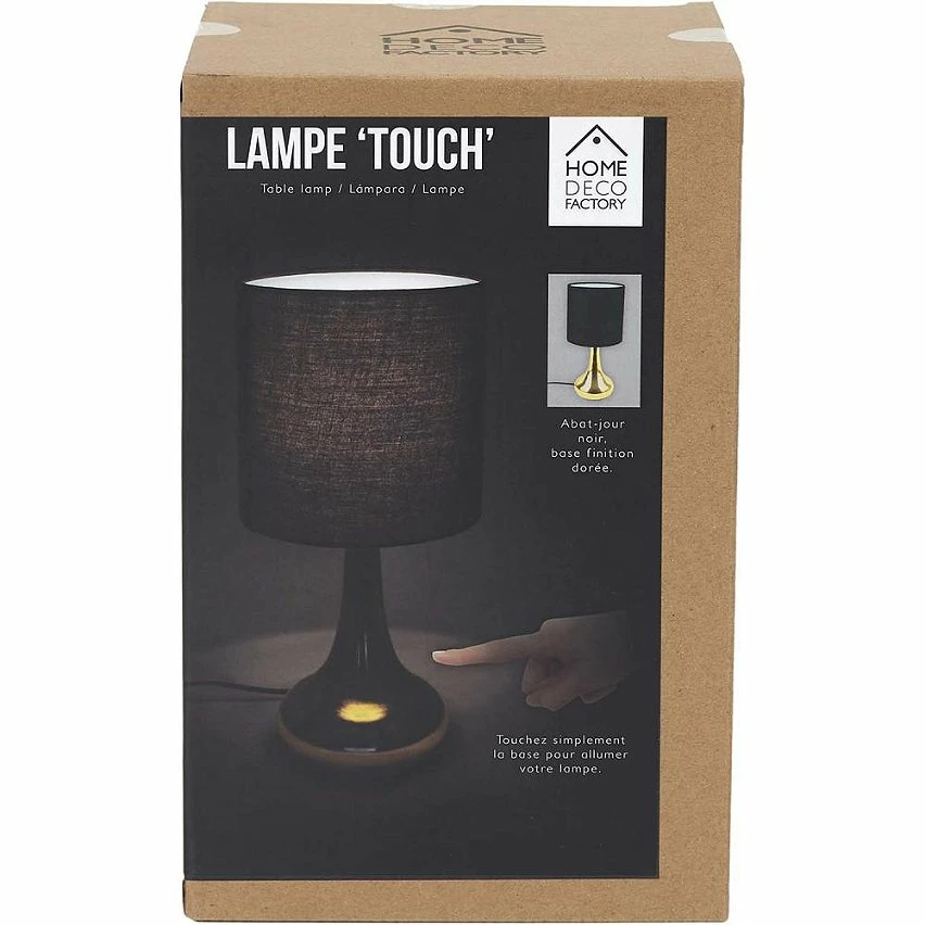 Les meilleures critiques de 😉 The Home Deco Factory Lampe touch en métal cuivré 32.5 cm noir 🔔 8 Les meilleures critiques de 😉 The Home Deco Factory Lampe touch en métal cuivré 32.5 cm noir 🔔 – Image 8