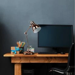 Les meilleures critiques de 🎁 Altobuy KANE - Lampe à Poser Articulée Métal Cuivré 😍 -Optonica Soldes 3663738037365 5