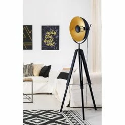 Offres 🎁 Altobuy POWER - Lampadaire Trépied en Métal Noir 👏 -Optonica Soldes 3663738037501 2