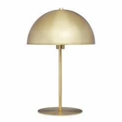 Meilleure vente ⭐ Altobuy PILSY - Lampe à Poser en Métal Doré Abat-Jour Dôme 🎁