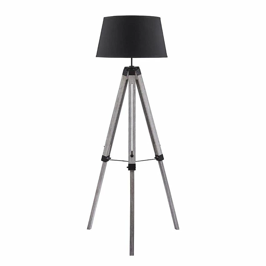 Top 10 💯 Altobuy LIAM - Lampadaire Trépied en Bois Gris et Abat-Jour Tissu Noir ✔️ 1 Top 10 💯 Altobuy LIAM - Lampadaire Trépied en Bois Gris et Abat-Jour Tissu Noir ✔️