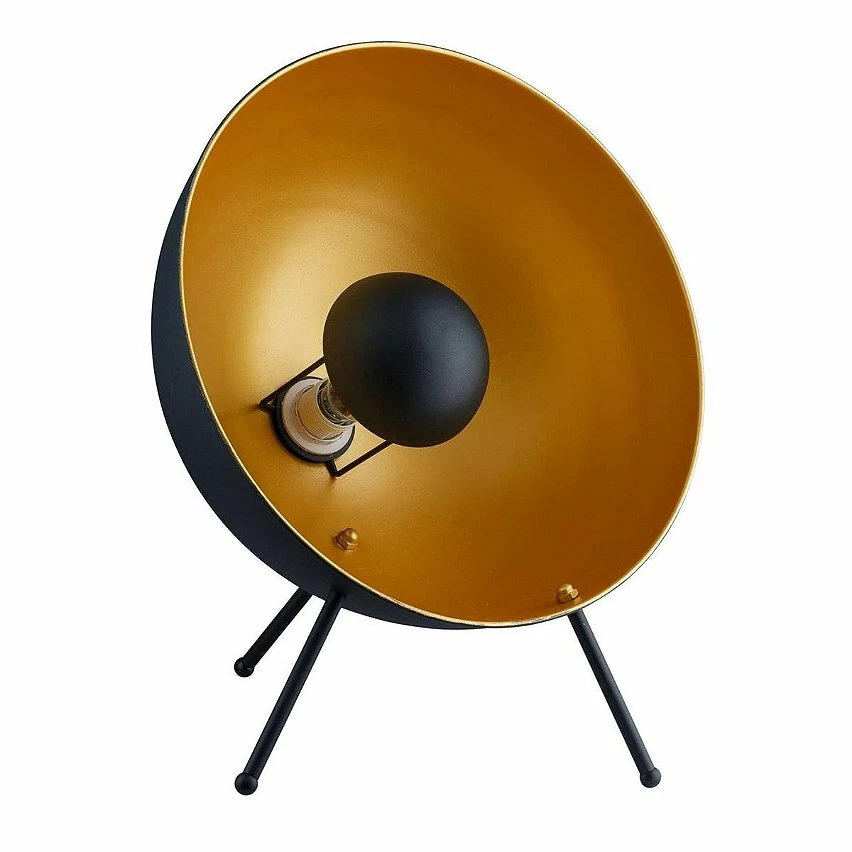 Meilleure vente 💯 Altobuy SPOUTNIK - Lampe à Poser en Métal Noir et Doré 😀 1 Meilleure vente 💯 Altobuy SPOUTNIK - Lampe à Poser en Métal Noir et Doré 😀