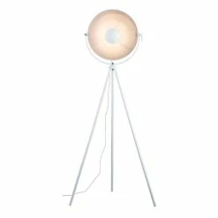 Vente flash 👍 Altobuy ASTRAL - Lampadaire Trépied en Métal Blanc 😍 -Optonica Soldes 3663738038348 4
