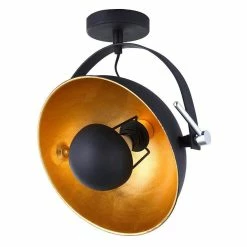 Acheter đ Altobuy SPENCER - Plafonnier en MĂ©tal Noir et DorĂ© đ 7 Acheter đ Altobuy SPENCER - Plafonnier en MĂ©tal Noir et DorĂ© đ -Optonica Soldes 3663738038522 3