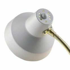 Offres ⌛ Altobuy LÉON - Lampe à Poser en Métal Noir et Bras Souple Doré 🧨 -Optonica Soldes 3663738038553 6