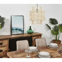 Acheter 🔥 Altobuy CALAMUS - Suspension Abat-jour en Rotin Naturel 👍 -Optonica Soldes 3663738038706 4