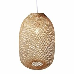 Nouveau ✨ Altobuy ALOHA - Suspension en Fibres Naturelles de Bambou Tressées H 50 cm 💯 -Optonica Soldes 3663738038850 5