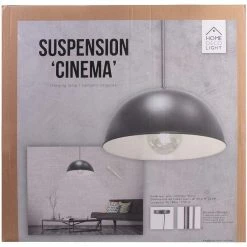 Promo 🥰 The Home Deco Factory Suspension cinéma en métal 40 cm 💯 -Optonica Soldes 3664944048459 3