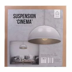 Promo 🥰 The Home Deco Factory Suspension cinéma en métal 40 cm 💯 -Optonica Soldes 3664944048480 3