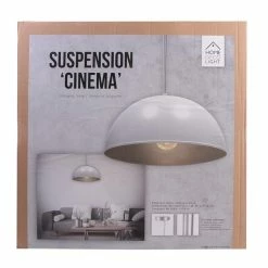 Promo 🥰 The Home Deco Factory Suspension cinéma en métal 40 cm 💯 -Optonica Soldes 3664944048480 5