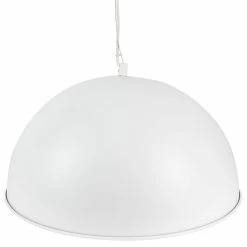 Acheter 😉 Paris prix Lampe Suspension en Métal "Cinéma" 50cm Blanc ⭐
