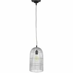 Sortie đ The Home Deco Light Suspension cage filaire 38 cm đ