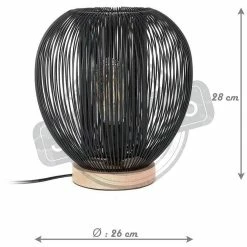 Grosses soldes 🧨 The Home Deco Light Lampe boule filaire à poser 26 cm ⌛ -Optonica Soldes 3664944048718 4
