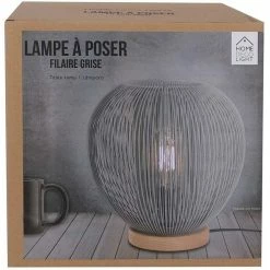 Grosses soldes 🧨 The Home Deco Light Lampe boule filaire à poser 26 cm ⌛ -Optonica Soldes 3664944048725 2