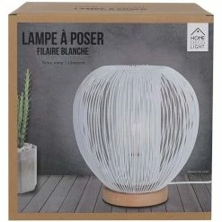 Grosses soldes 🧨 The Home Deco Light Lampe boule filaire à poser 26 cm ⌛ -Optonica Soldes 3664944048732 2