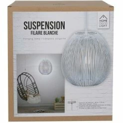Vente flash 👏 The Home Deco Light Suspension boule filaire 26 cm Maia 🧨 20 Vente flash 👏 The Home Deco Light Suspension boule filaire 26 cm Maia 🧨 -Optonica Soldes 3664944048763 2
