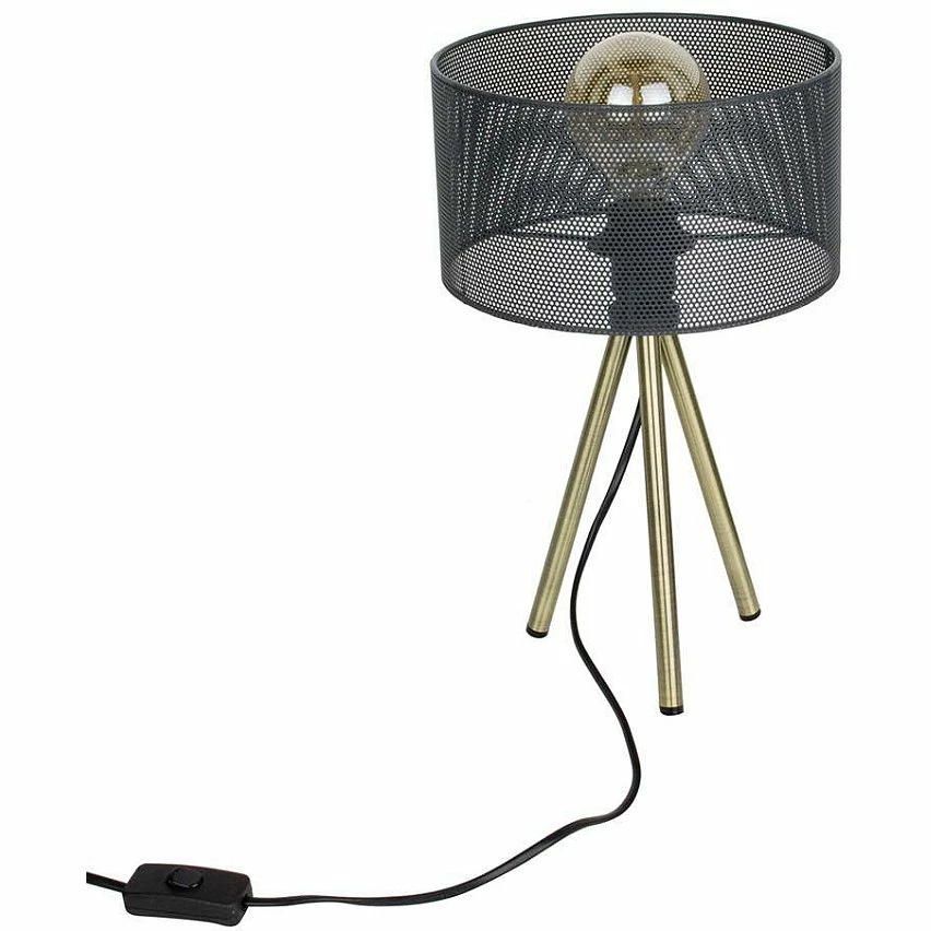 Nouveau đ The Home Deco Light Lampe Ă poser en mĂ©tal perforĂ© sur trĂ©pied 22 x 38.5 cm đ 3 Nouveau đ The Home Deco Light Lampe Ă poser en mĂ©tal perforĂ© sur trĂ©pied 22 x 38.5 cm đ â Image 3