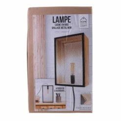 Le moins cher 😉 Paris prix Lampe à Poser Bois & Métal "Cadre" 29cm Noir & Naturel 🧨 9 Le moins cher 😉 Paris prix Lampe à Poser Bois & Métal "Cadre" 29cm Noir & Naturel 🧨 -Optonica Soldes 3664944048916 5