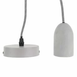De gros ❤️ The Home Deco Factory Lampe Suspension "Effet Béton" 9cm Noir & Blanc 🎉 -Optonica Soldes 3664944048961 3