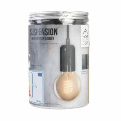 Les meilleures critiques de 🎁 The Home Deco Factory Lampe Suspension Déco "Vintage" 9cm Noir ❤️ -Optonica Soldes 3664944080947 3