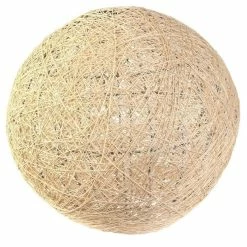 Meilleure vente 👏 The Home Deco Light Suspension boule colorée 30 cm gris 🎁 -Optonica Soldes 3664944131601 1