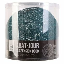 Meilleure vente 👏 The Home Deco Light Suspension boule colorée 30 cm gris 🎁 -Optonica Soldes 3664944131618 4