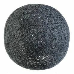 Meilleure vente 👏 The Home Deco Light Suspension boule colorée 30 cm gris 🎁 -Optonica Soldes 3664944131625 1