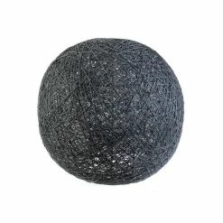 Meilleure vente 👏 The Home Deco Light Suspension boule colorée 30 cm gris 🎁 -Optonica Soldes 3664944131625 3