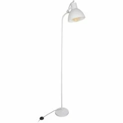 Budget 👍 The Home Deco Factory Lampadaire cloche avec câble textile 172 cm ✔️