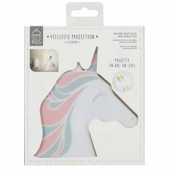 Acheter 🥰 Paris prix Veilleuse Projection Murale "Licorne" 16cm Blanc 👏 -Optonica Soldes 3664944281283 3
