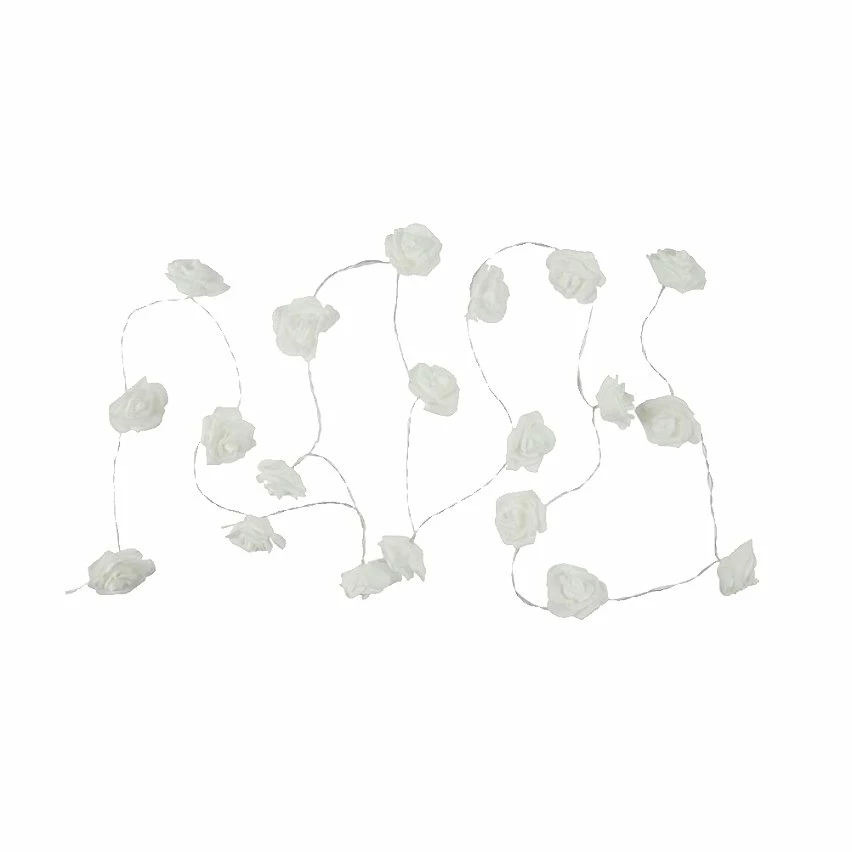 Bon marché ⌛ Paris prix Guirlande lumineuse Roses Blanches 😍 1 Bon marché ⌛ Paris prix Guirlande lumineuse Roses Blanches 😍