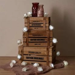 Bon marché ⌛ Paris prix Guirlande lumineuse Roses Blanches 😍 13 Bon marché ⌛ Paris prix Guirlande lumineuse Roses Blanches 😍 -Optonica Soldes 3664944335733 7