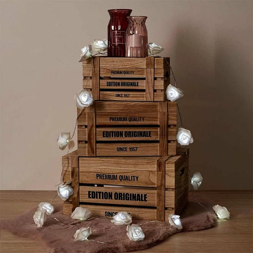 Bon marché ⌛ Paris prix Guirlande lumineuse Roses Blanches 😍 7 Bon marché ⌛ Paris prix Guirlande lumineuse Roses Blanches 😍 – Image 7