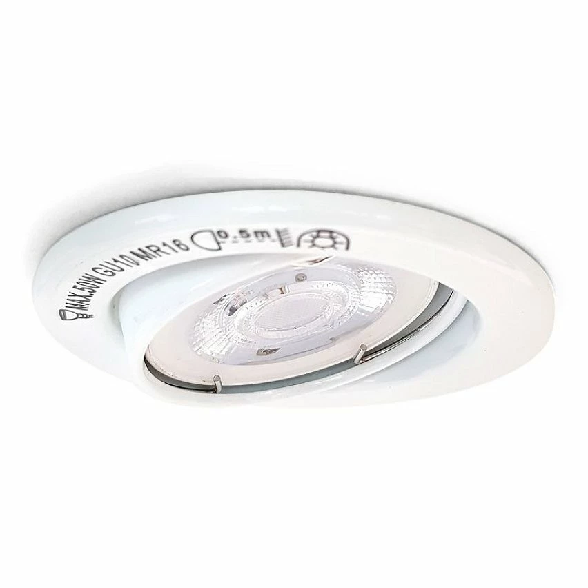 Top 10 🥰 Paris prix Lot de 3 Spots Encastrés "Orientable" 9cm Blanc ⌛ 3 Top 10 🥰 Paris prix Lot de 3 Spots Encastrés "Orientable" 9cm Blanc ⌛ – Image 3