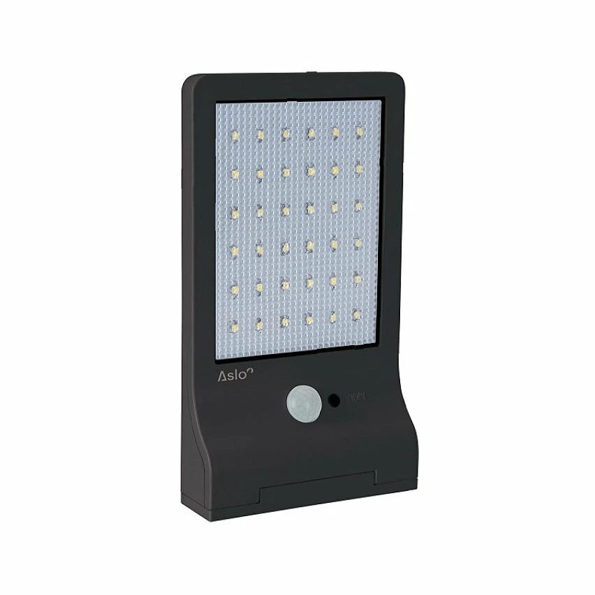 Nouveau đ Lampe LED Solaire 3W 370 lumens 6000K LI ION Applique exterieure noir avec dĂ©tection ASLO đ 1 Nouveau đ Lampe LED Solaire 3W 370 lumens 6000K LI ION Applique exterieure noir avec dĂ©tection ASLO đ