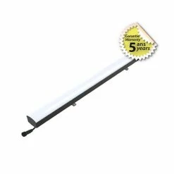 Tout neuf 🧨 Miidex Réglette LED Noire 100W Linkable 3m Blanc Naturel 5000K ⭐