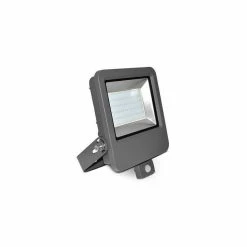 Tout neuf 🎁 Miidex Projecteur LED 80W à Détecteur Gris IP65 8800lm Blanc Chaud 3000K 🥰